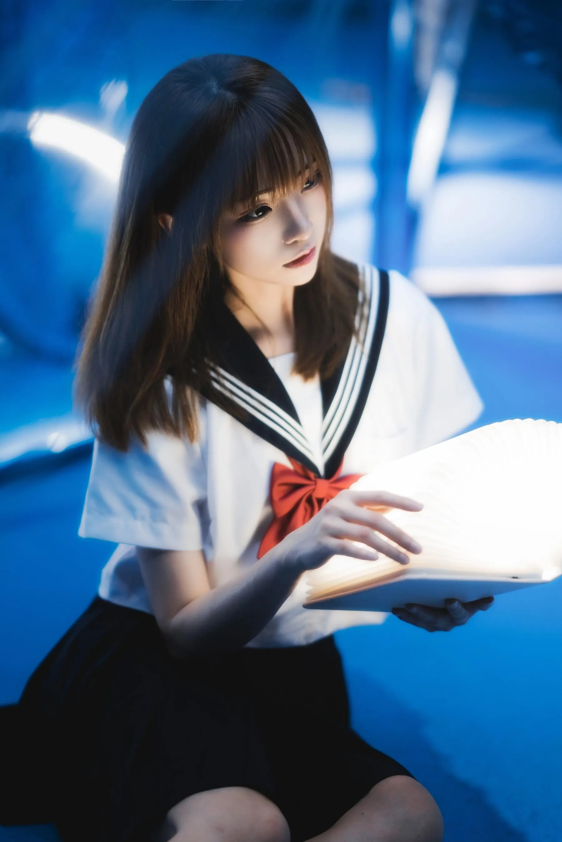 [艺图语] 2022.05.20 十分之七的蓝 Kitaro_绮太郎 [32P]插图1